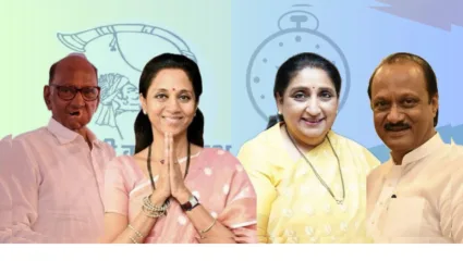 राज्यासह देशाचे लक्ष लागलेल्या बारामती मतदारसंघातून सुप्रिया सुळेंचा विजय; जवळपास 1 लाखापेक्षा जास्त मताधिक्याने आघाडी