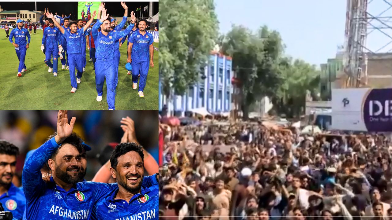 जिद्दीचा विजय! इकडे अफगाणिस्तानचे स्वप्न साकार अन् तिकडे काबूलमध्ये विजयोत्सव; क्रिकेटप्रेमींच्या डोळ्यांत अश्रू