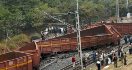 ओडिशात पुन्हा रेल्वे अपघात; मालगाडीचे चार डबे रुळावरून घसरले