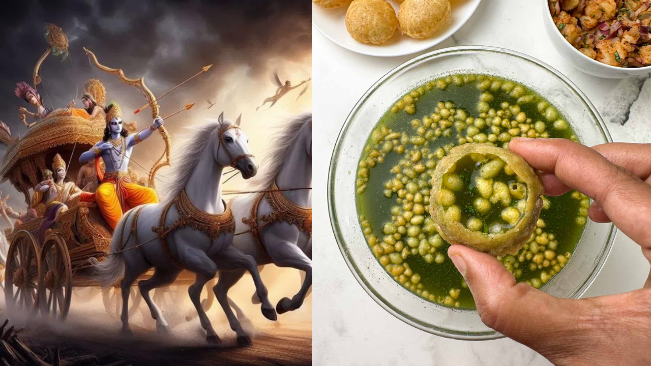 पहिली पाणीपुरी कोणी खाल्ली? थेट महाभारताशी आहे संबंध, वाचा रंजक कथा