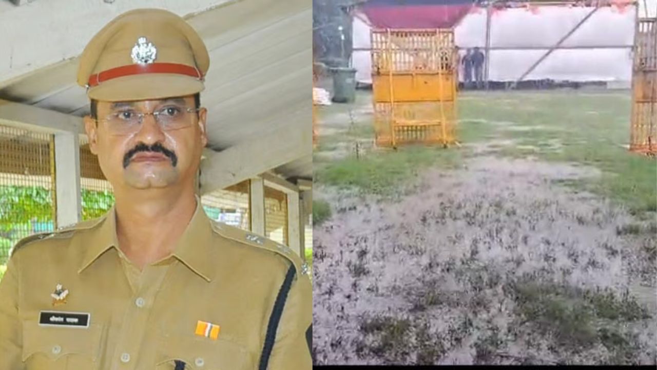 पावसामुळे पोलीस भरती प्रक्रियेत अडथळा : उमेदवारांची निराशा