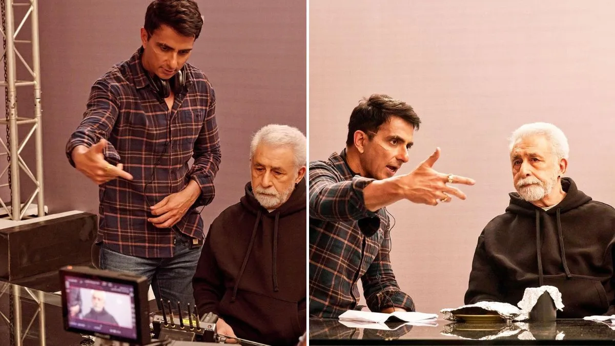 Sonu Sood To Direct Naseeruddin Shah In Fateh Shared Bts Of Script Reading