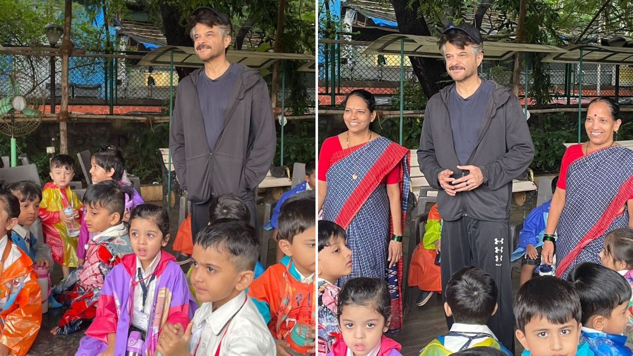 अनिल कपूरने शाळेतील मुलांसोबत अनुभवला खास क्षण, ‘बॅक टू द स्कूल’ म्हणत शेअर केला फोटो!