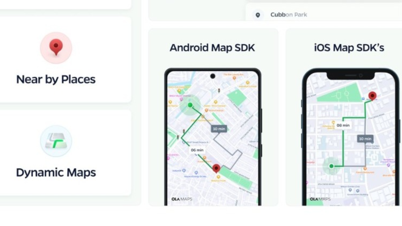 Ola Maps प्रामुख्याने भारतावर लक्ष केंद्रित करतात. तर Google Maps  संपूर्ण जग व्यापतो. याशिवाय Google Maps भारतातील प्रमुख ठिकाणे दाखवतो. Ola Maps हा भारत-केंद्रित नकाशा आहे, त्यामुळेच त्यामध्ये अगदी लहान ठिकाणेही लोकांना दाखवण्यात आली आहेत. 