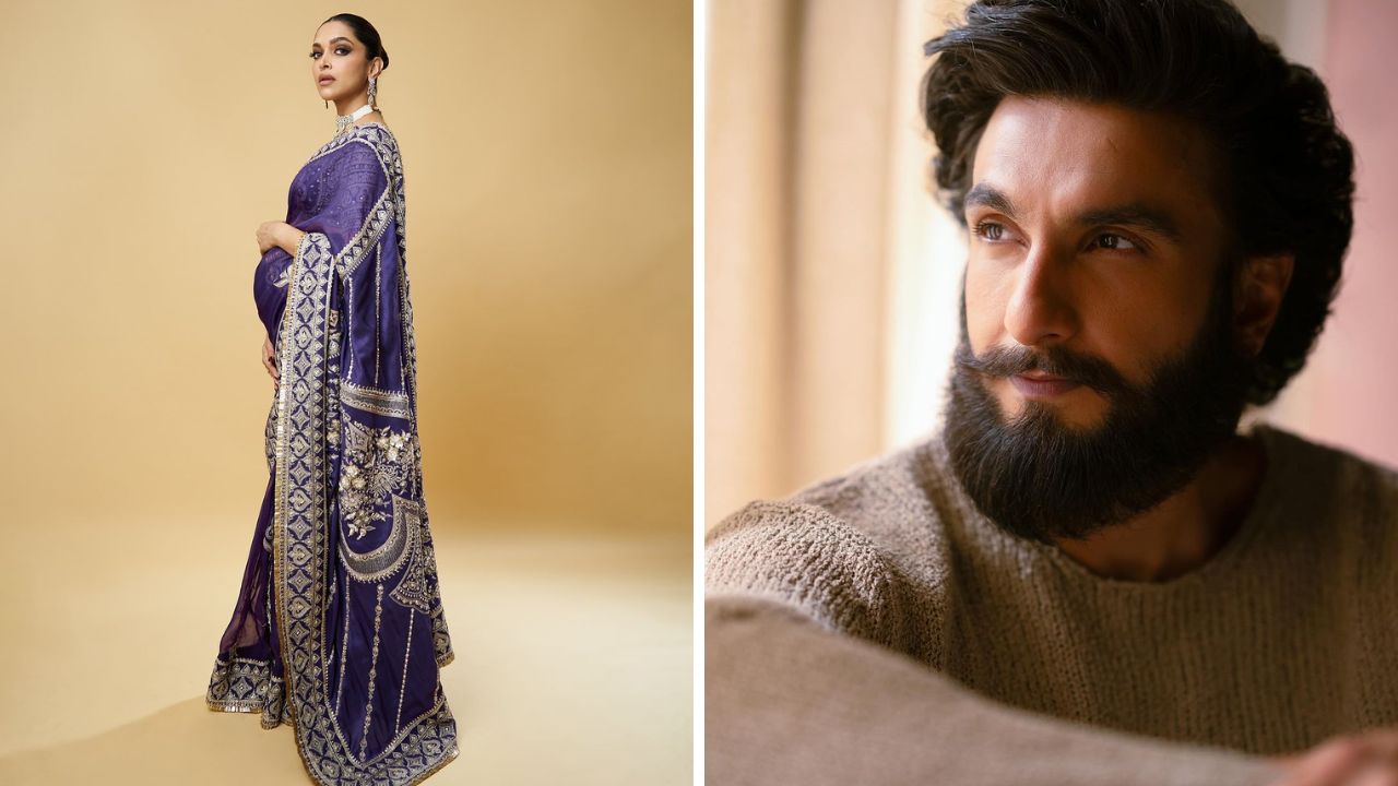 दीपिकाने शेअर केले बेबी बंपसह साडीतील गोंडस फोटो, रणवीर म्हणाला- ‘हाय, माझं बर्थडे गिफ्ट’