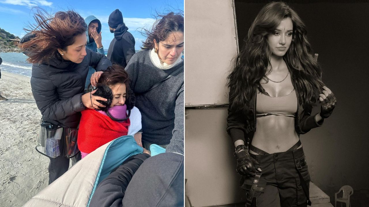 डॅशिंग दिशा पटानीने शेअर केले कल्कीचे BTS, वेगळ्या लुकमध्ये दिसली अभिनेत्री