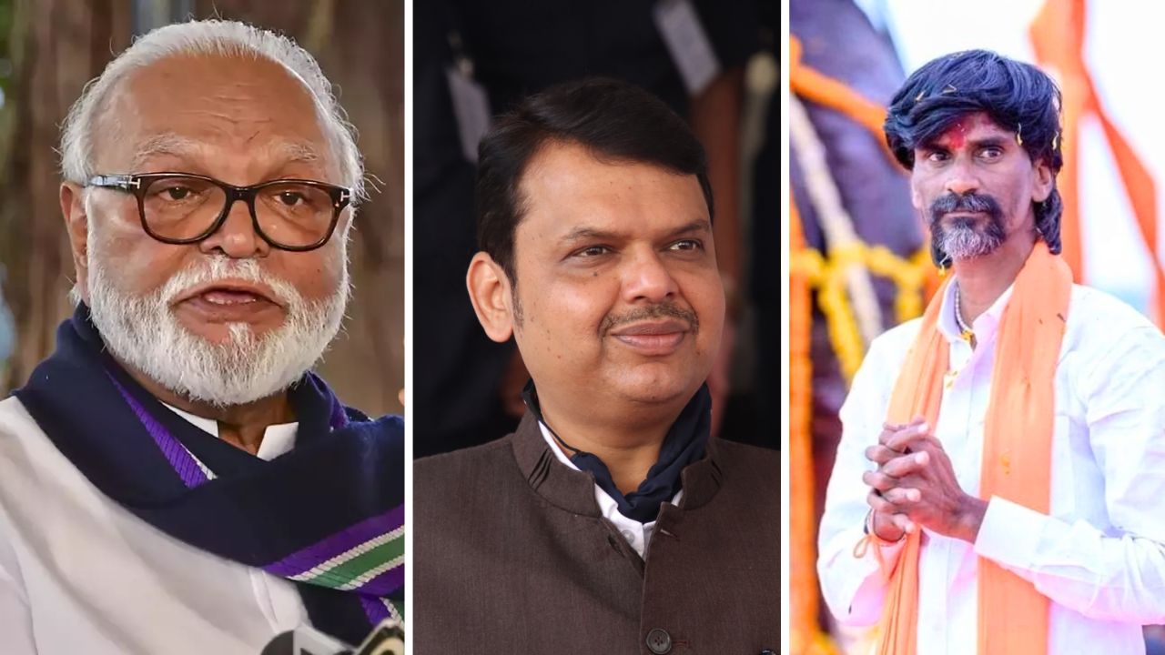 Maratha Leader Manoj Jarange Patil Target Dcm Devendra Fadnavis And Chhagan Bhujbal Over Maratha Reservation Nrpm