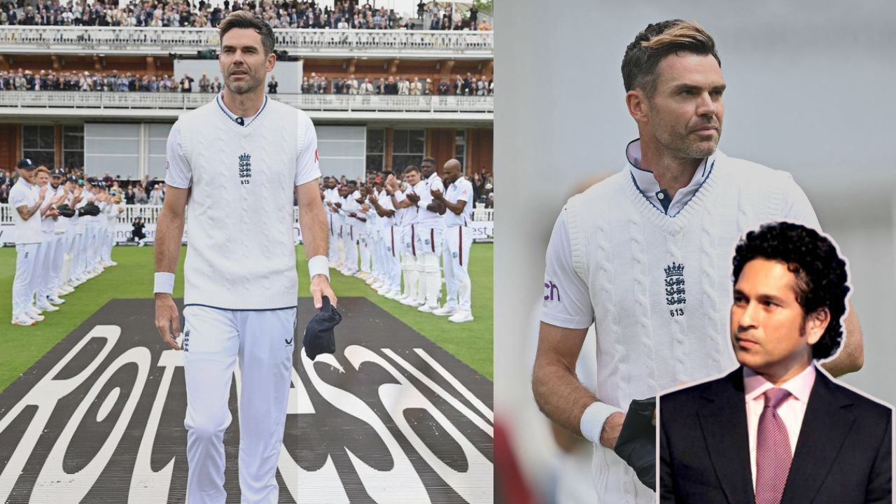 ‘दोन दशके आपल्या गोलंदाजीने चाहत्यांना खूश….’; जेम्स अँडरसनचे मास्टर ब्लास्टर सचिनने कौतुक करीत दिल्या शुभेच्छा