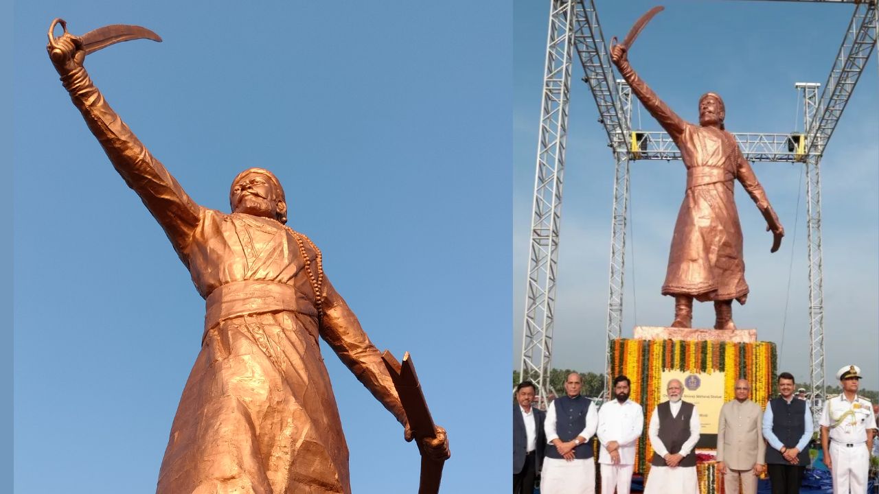 “…आता 100 फूटांचा पुतळा उभारणार’; राजकोटवरील छत्रपती शिवरायांच्या पुतळ्याबाबत मंत्र्यांचं वक्तव्य चर्चेत