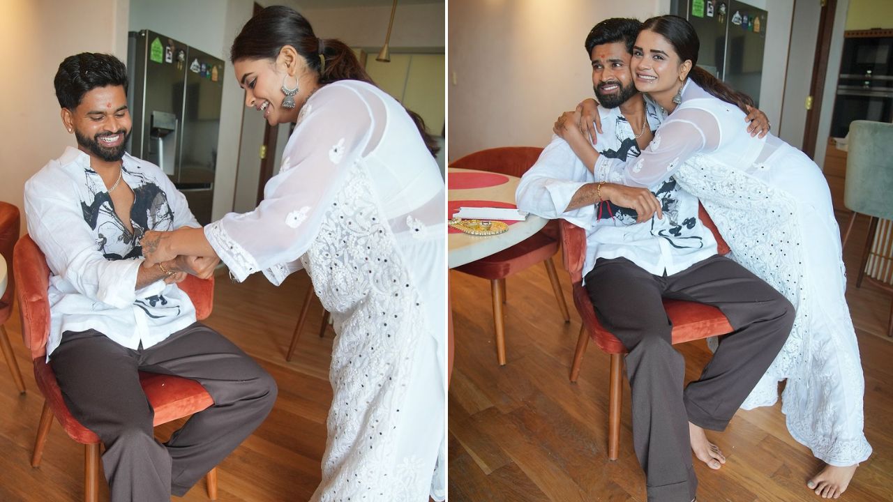 भारताचा क्रिकेटर श्रेयस अय्यर बऱ्याचदा त्याच्या बहिणीसोबतचा डान्स व्हिडीओ शेअर करत असतो. त्या दोघे बहीण भावांना पाहायला क्रिकेट प्रेमींना आवडतं. (फोटो सौजन्य - सोशल मीडिया)