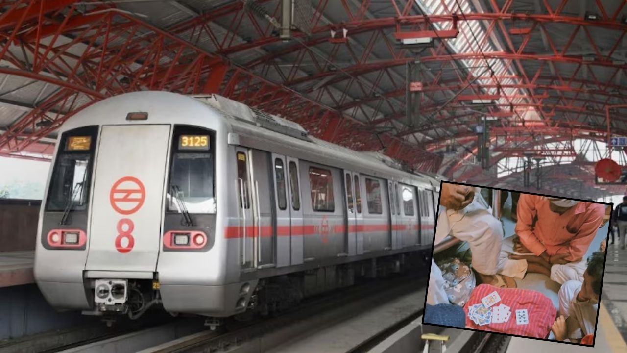 दिल्ली मेट्रोची पुन्हा एकदा धमाल; लोकांनी केले असं काही काम…व्हिडीओ व्हायरल