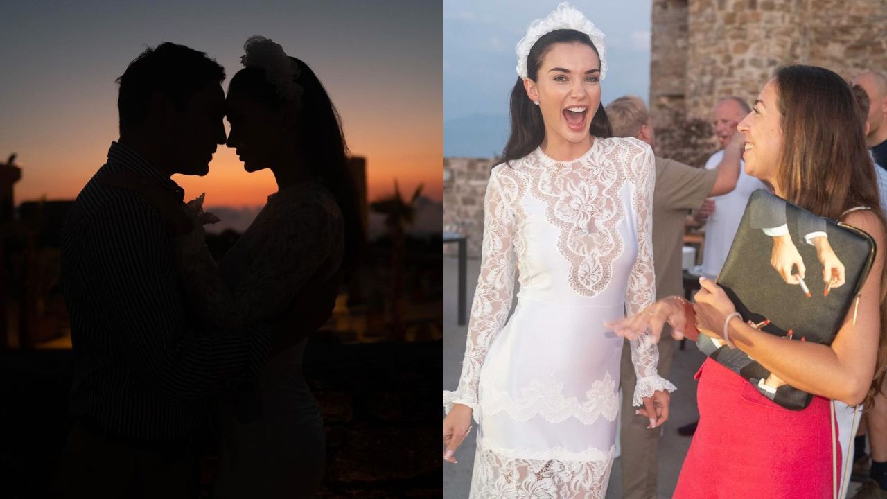 Amy Jackson And Ed Westwick Fly To Italy For Wedding Lets Get Married