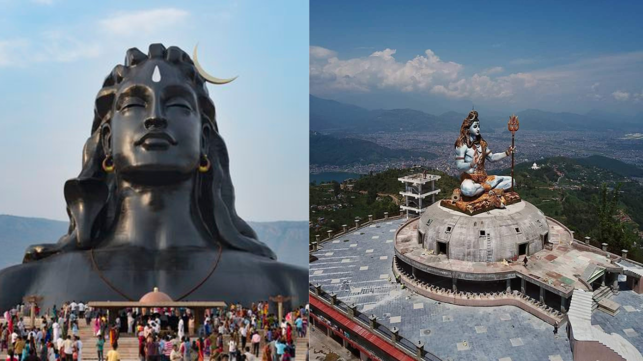 जगातील अनेक देशात भगवान शिवाच्या भव्य मुर्त्या स्थापित करण्यात आल्या आहेत