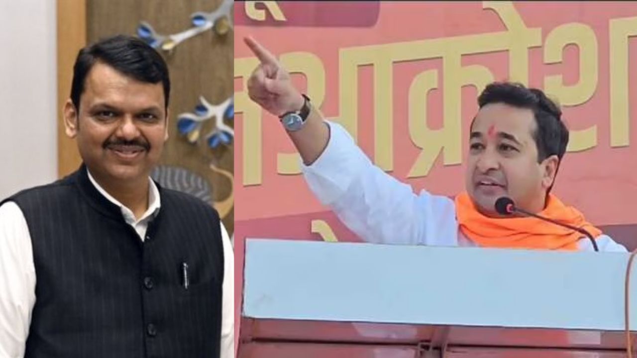 ‘फडणवीस या नित्या राणेचा बंदोबस्त करा नाहीतर..’ ‘त्या’ वक्तव्यावरुन मविआच्या नेत्याची मागणी