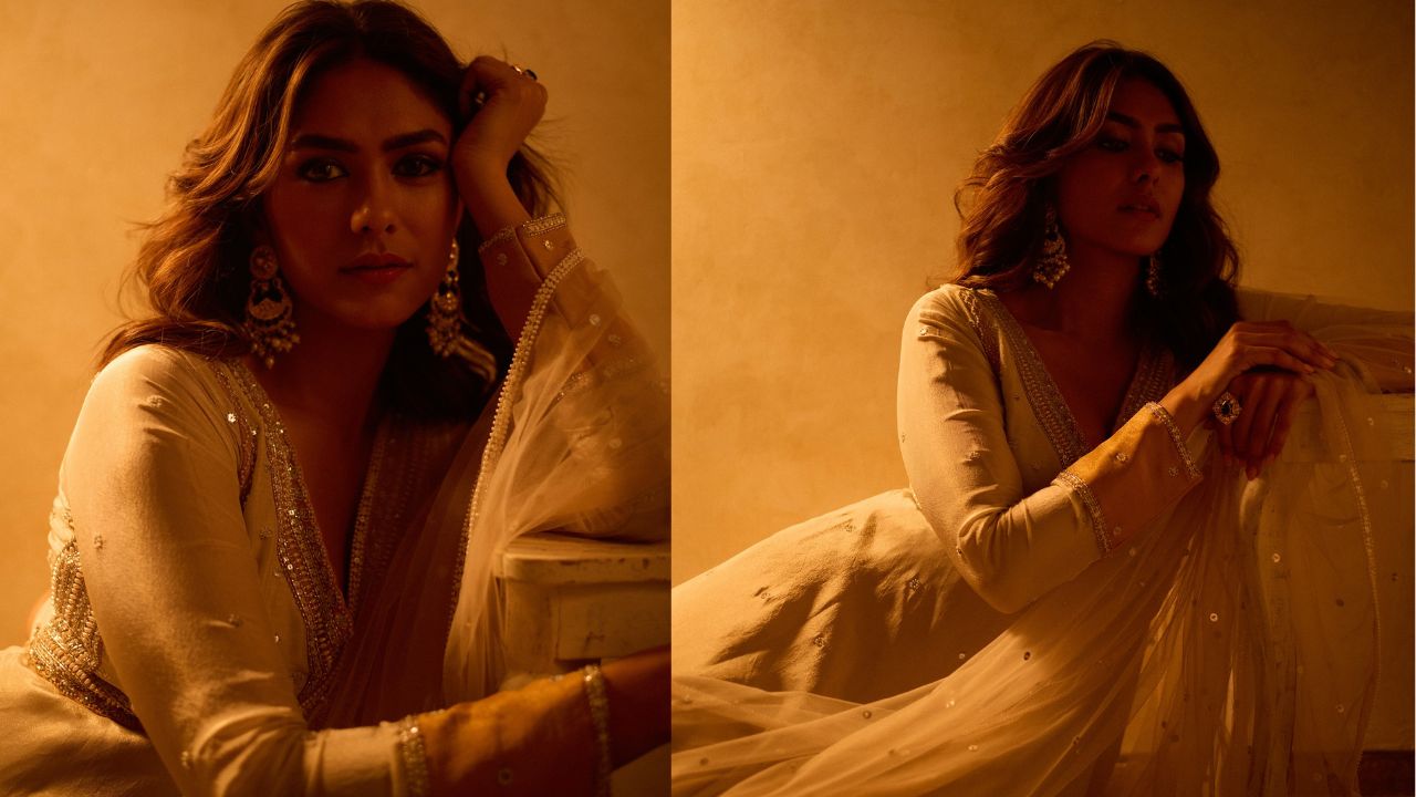 ओपन हेअर्स, लूकला साजेसा मेकअप, व्हाईट डायमंड ज्वेलरी आणि हाय हिल्स सँडल कॅरी करून तिने कॅमेऱ्यासमोर फोटोशूट केले.
