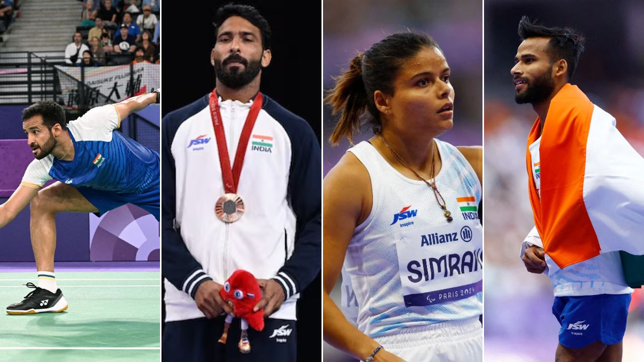 भारतीय युवा खेळाडूंना प्रेरणा देणारे भारताचे पॅरा खेळाडू - फोटो सौजन्य - सोशल मीडिया