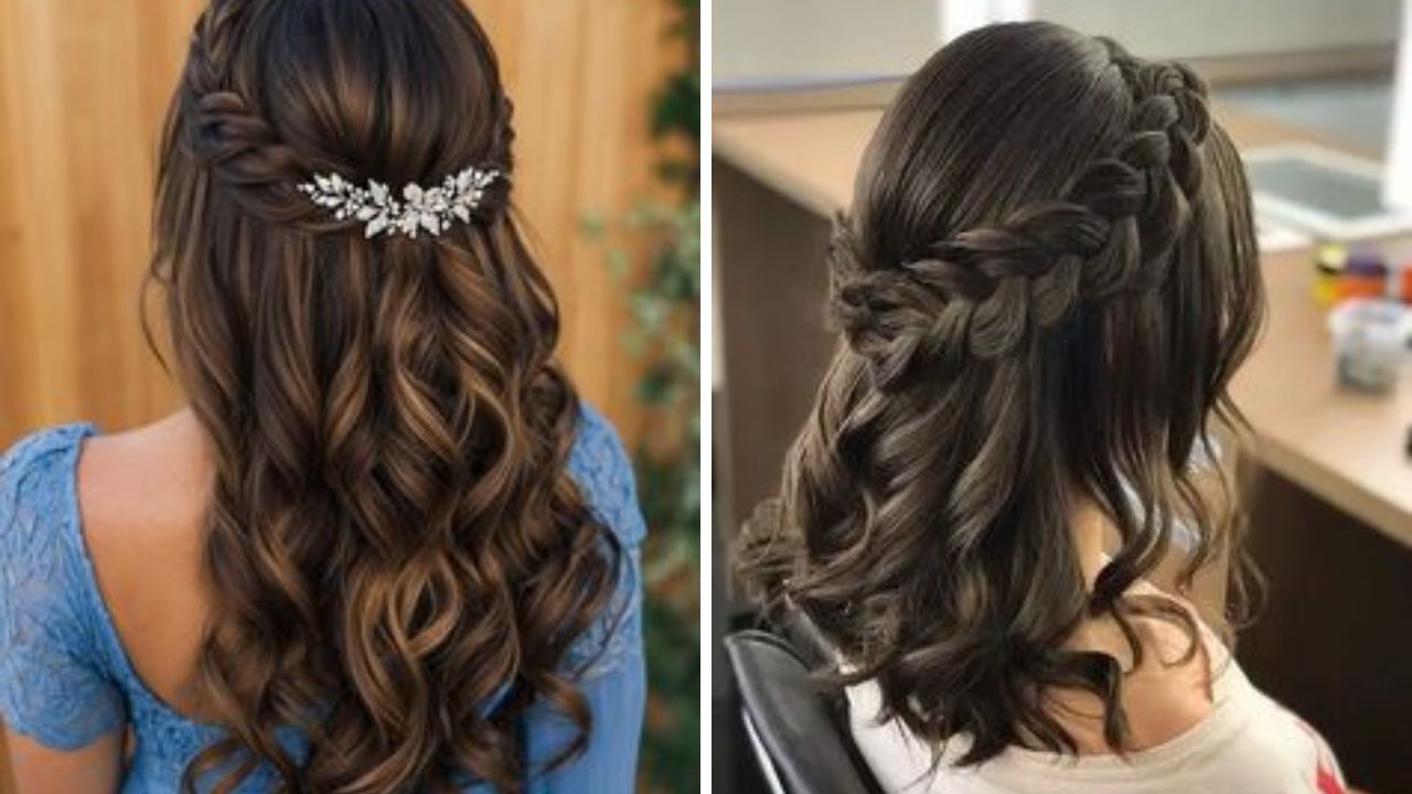 घाईगडबडीच्या वेळी कमीत कमी वेळात जर तुम्हाला सुंदर हेअर स्टाईल हवी असेल तर तुम्ही या पद्धतीने तुमचे केस बांधू शकता. ही हेअर स्टाईल केसांवर खूप सुंदर दिसेल. 