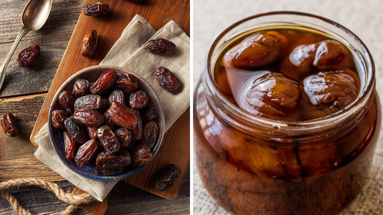 भिजवलेले की सुके खजूर, आरोग्यासाठी कोणते आहेत फायदेशीर?