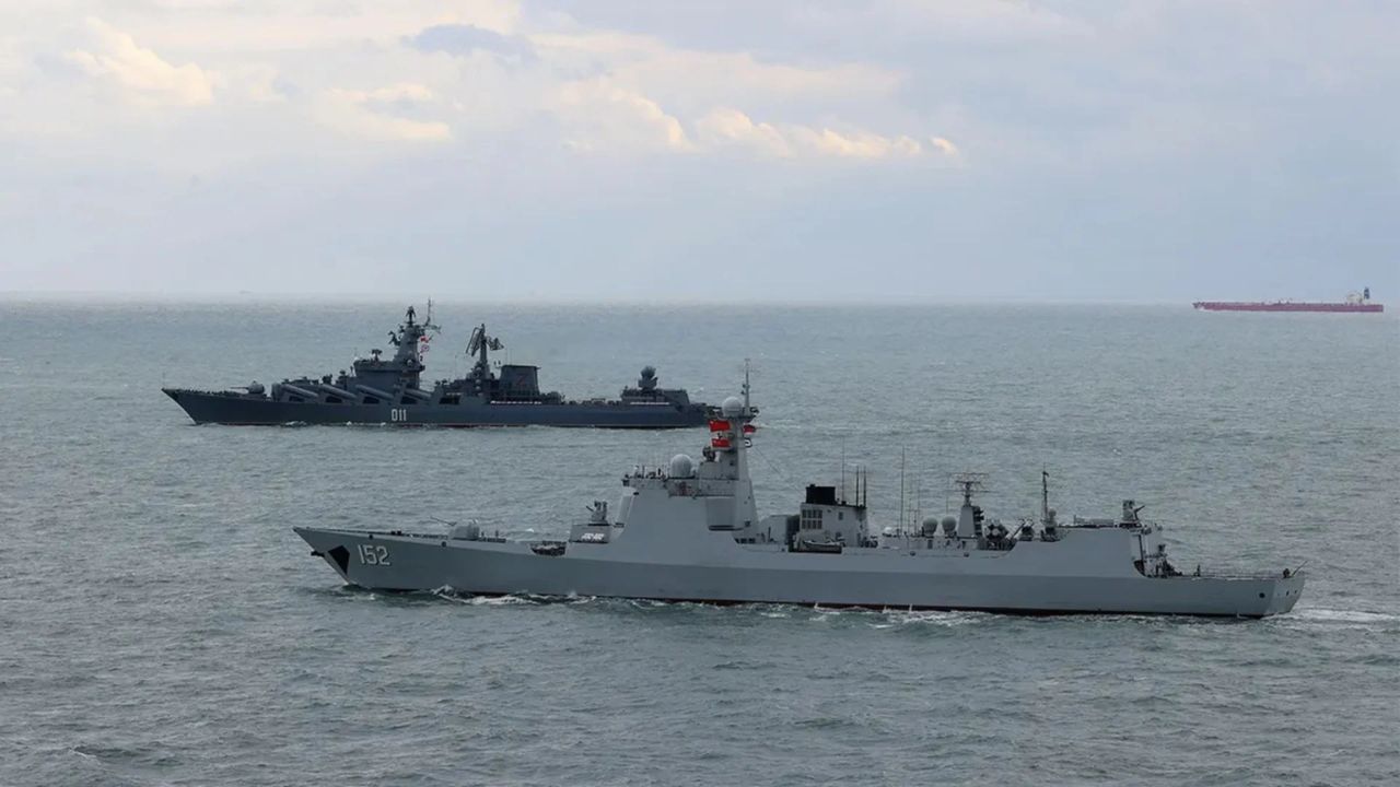 Japan lands its destroyer in Taiwan Strait A big blow to the Chinese army