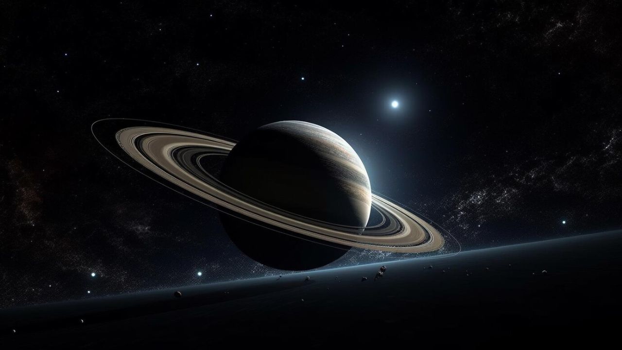 saturn planet looks very attractive Brilliant view captured by NASA