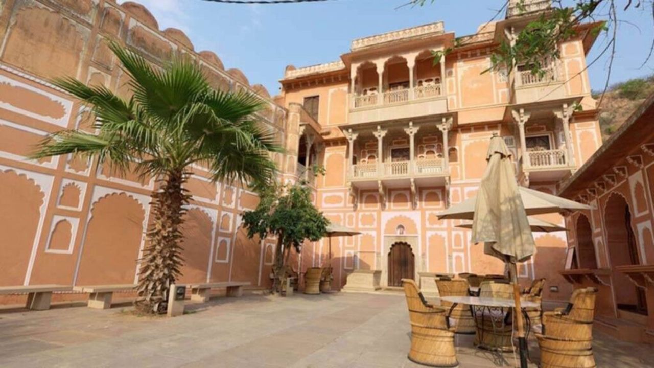 Jaipurs 250 year old palace is a confluence of art and faith Many Ganapati idols studded with precious gems are present