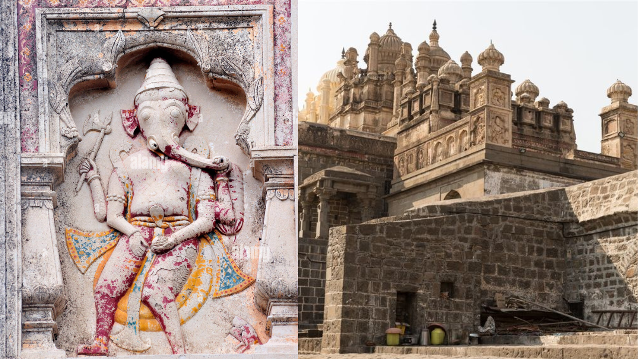 महाराष्ट्रातील एकमेव स्त्री रुपातील गणेश मंदिर, मशिदीप्रमाणे दिसते हे प्राचीन हिंदू मंदिर