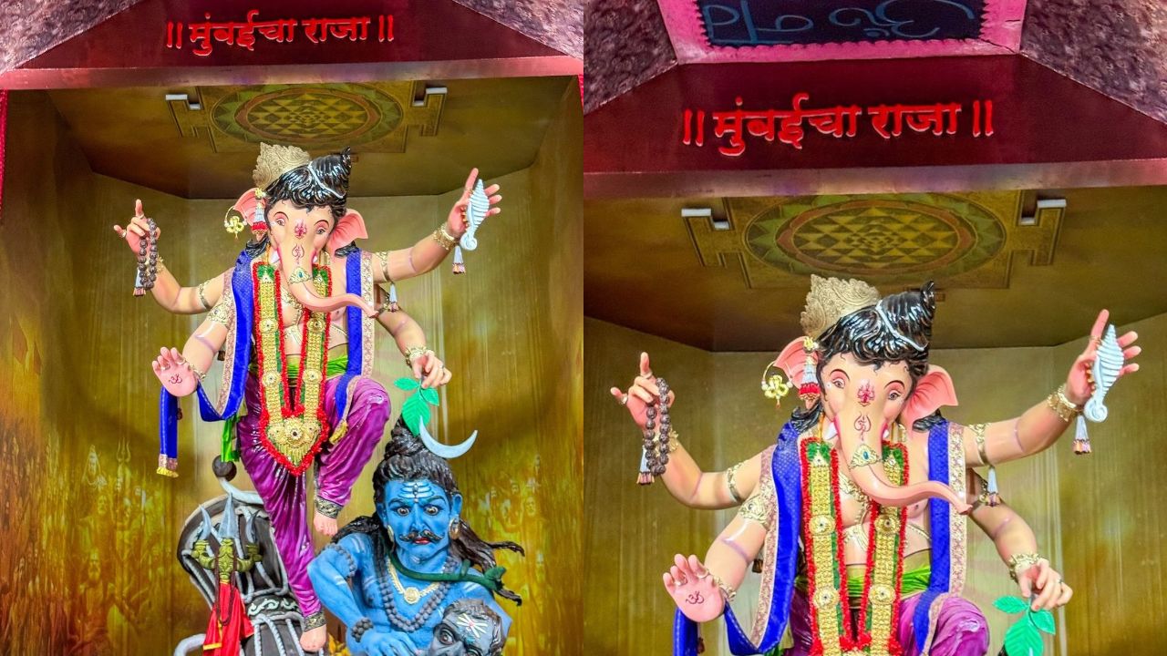 गणेशगल्ली किंवा मुंबईच्या राजाची खासियत म्हणजे २२ फुटांची आकर्षक मूर्ती. 