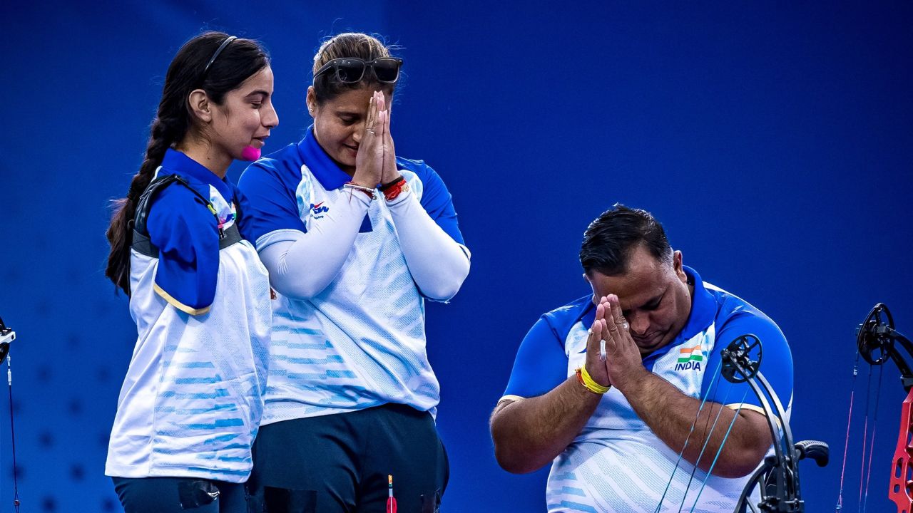 राकेश कुमार यांनी वैयक्तिक स्पर्धेमध्ये चमकदार कामगिरी केली, परंतु ब्रॉन्झ मेडल सामन्यामध्ये त्यांना एक पॉईंटमुळे मेडल गमवावे लागले होते. फोटो सौजन्य - World Archery सोशल मीडिया 