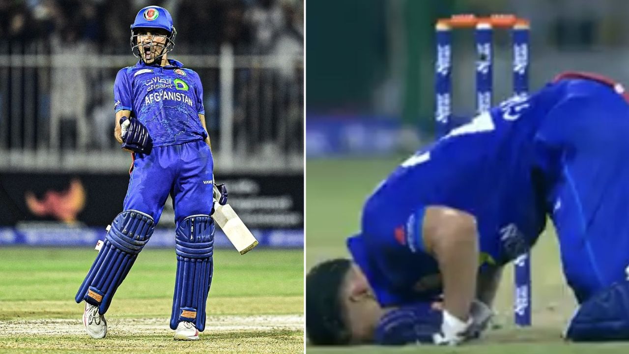 असे असावे सेलिब्रेशन! गुरबाजची बॅट तळपली; दक्षिण अफ्रिकेवर रहमानुल्लाचा कहर बरसला; शतक झळकावून वर्चस्व सिद्ध