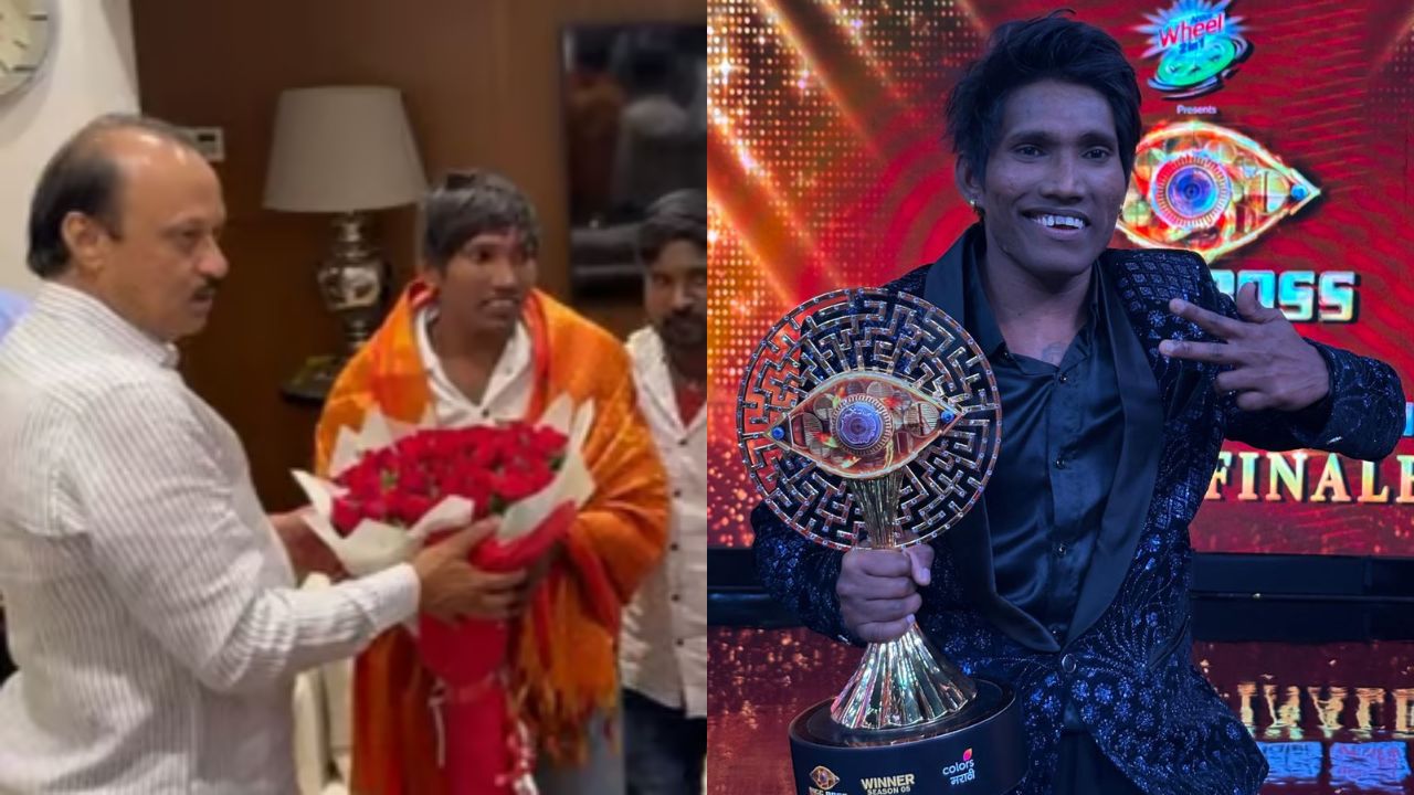 ‘बिग बॉस’ची ट्रॉफी आणि महाराष्ट्राचं सूरज चव्हाणने जिंकलं मन, आता उपमुख्यमंत्री अजित पवार करणार अजून एक स्वप्नं साकार