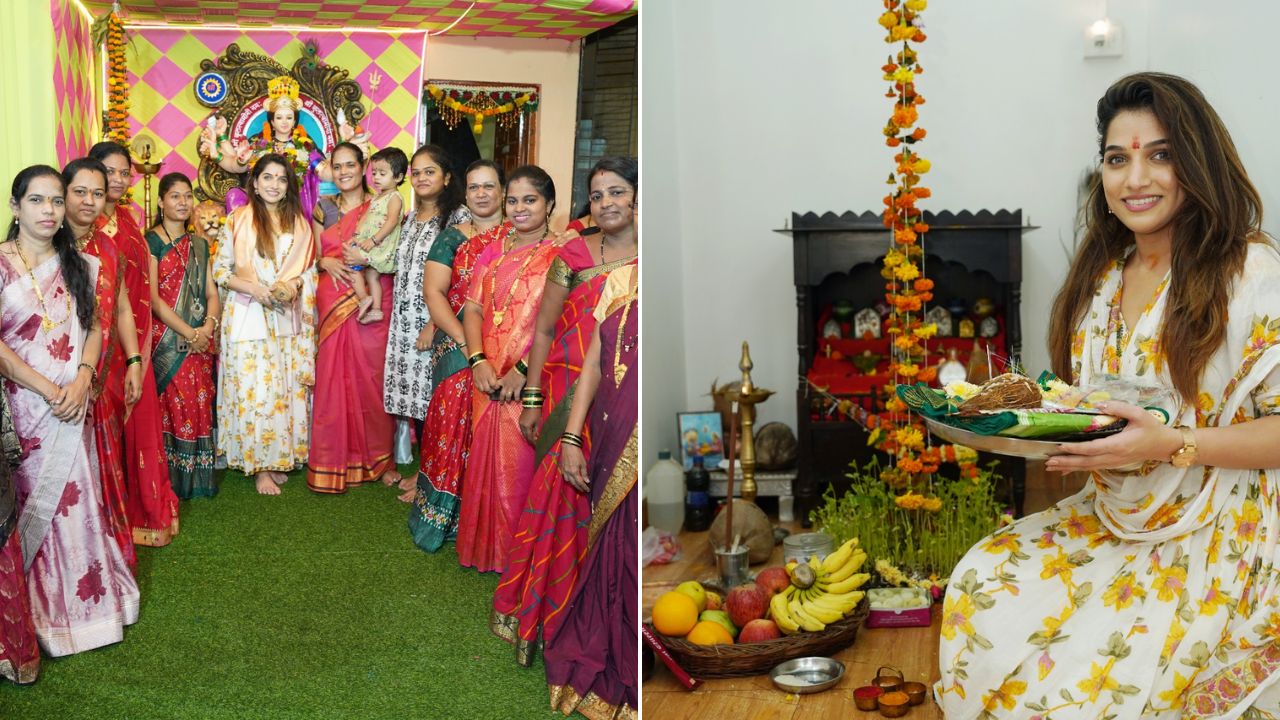 बिग बॉसच्या घरातून बाहेर पडल्यानंतर जान्हवी किल्लेकरने अलिबागमध्ये घेतले कुलदेवतेचे दर्शन