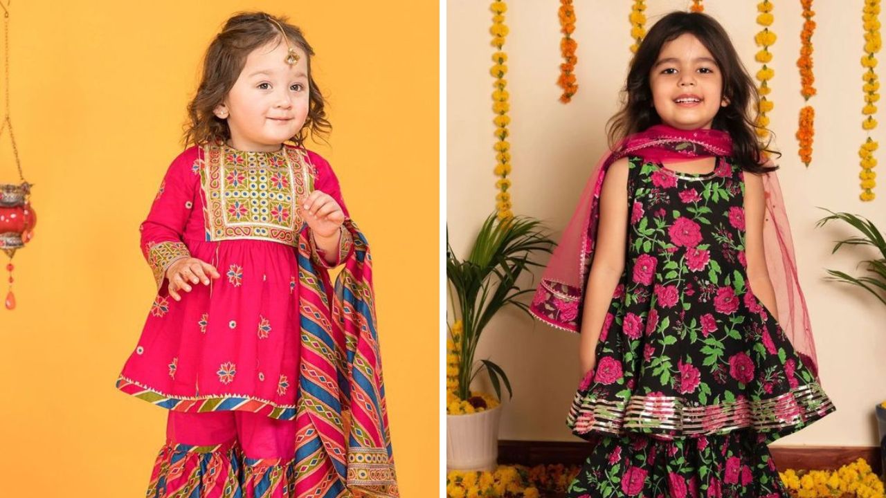 आलिया कट, नायरा कट अशा पद्धतीचे कुर्ते खूप ट्रेंडिंग खूप जास्त ट्रेंडिंग आहेत. त्यामुळे तुम्ही मुलीच्या मापाप्रमाणे या पद्धतीचे ड्रेस शिवून घेऊ शकता. 