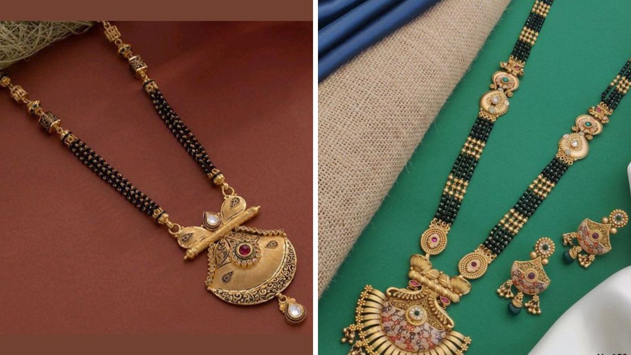 अनेक महिलांना मोठे आणि हेवी मंगळसूत्र घालायला खूप आवडतात. अशांसाठी या डिझाइन्स अगदी बेस्ट आहेत. 
