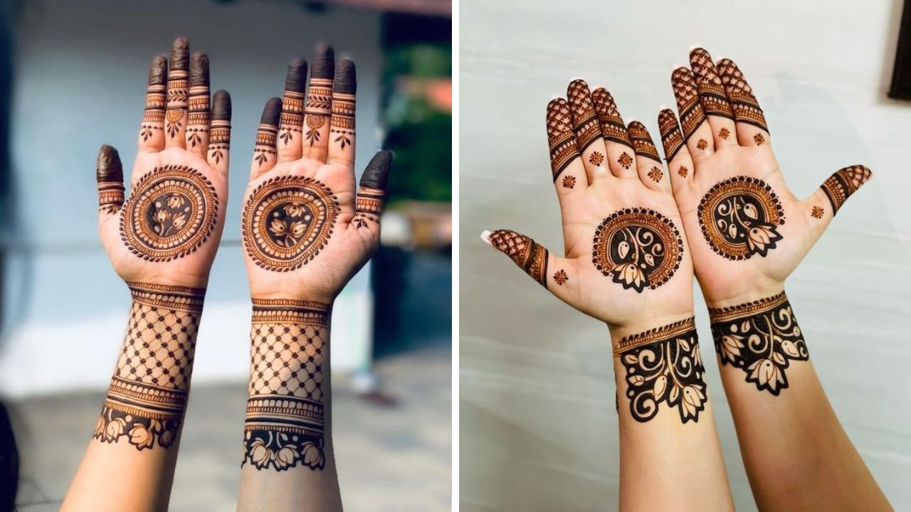 नवरात्रीच्या दिवसांमध्ये हातांची शोभा वाढवण्यासाठी तुम्ही सोप्या पद्धतीमध्ये हिना मेहंदी डिझाइन्स काढू शकता. हिना मेहंदीचा सगळीकडे ट्रेंड आल्यामुळे अनेकांच्या हातावर हल्ली याच मेहंदी डिझाइन्स आहेत.