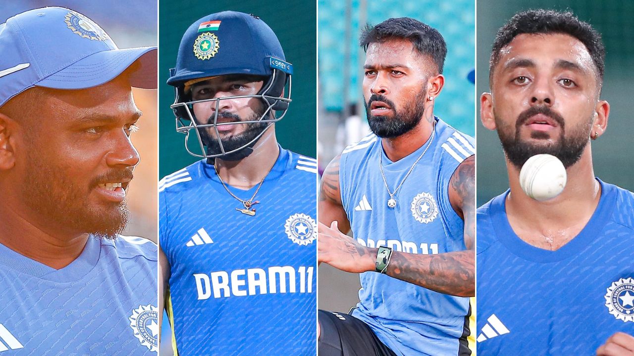 भारतीय संघाचे सराव करतानाचे काही फोटो. फोटो सौजन्य - BCCI सोशल मीडिया