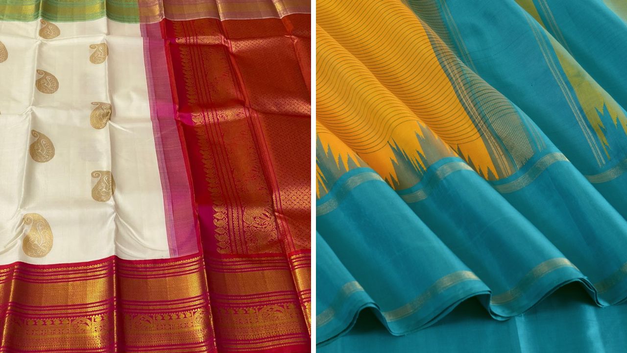 सोलापूरमध्ये बनवली जाणारी प्रसिद्ध गंगा जमुना साडी अजूनही सगळीकडे लोकप्रिय आहे. या साडीची खासियत म्हणजे ही साडी दोन्ही बाजूने नेसता येते. 