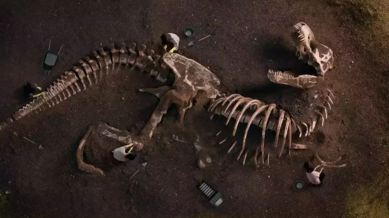 Fossils of reptiles dating back 23 million years before the dinosaurs have been found Many secrets were revealed
