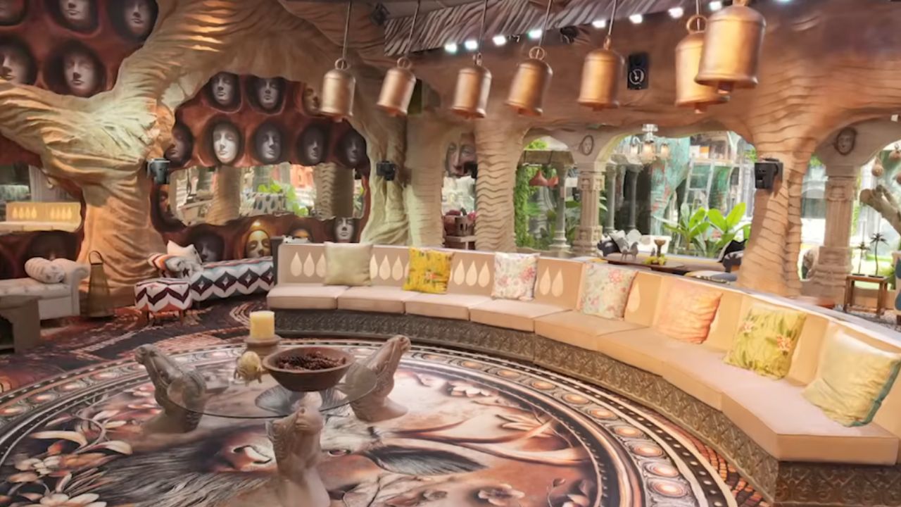 सोशल मीडियावर स्पर्धकांचे प्रोमो रिलीज झाल्यानंतर आता बिग बॉसच्या आतल्या भागाची एक सुंदर झलक दाखवण्यात आली आहे. फोटो सौजन्य - कलर्स युट्युब 