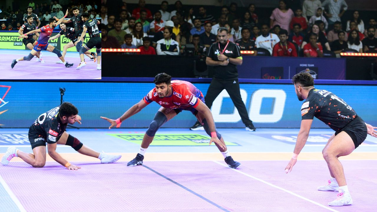 Pro Kabaddi League : मुंबई कबड्डी संघाची यूपी योद्धाजवर 35-33 ने मात; यु-मुम्बाचा सलग तिसरा विजय