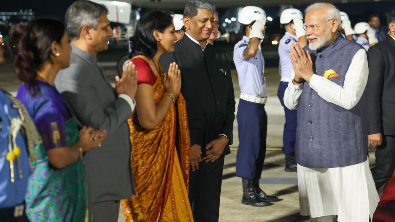 PM Modi Brazil Visit: जी-20 शिखर परिषदेत सामील होण्यासाठी नरेंद्र मोदी ब्राझीलमध्ये दाखल