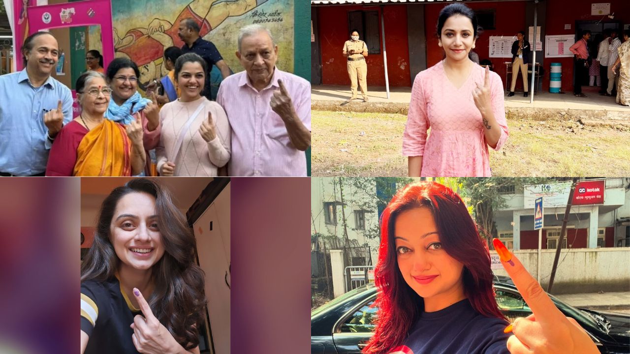 अभिनेत्री आणि गायिका आर्या आंबेकर, अभिनेत्री श्रुती मराठे, जुई गडकरी आणि मानसी नाईक