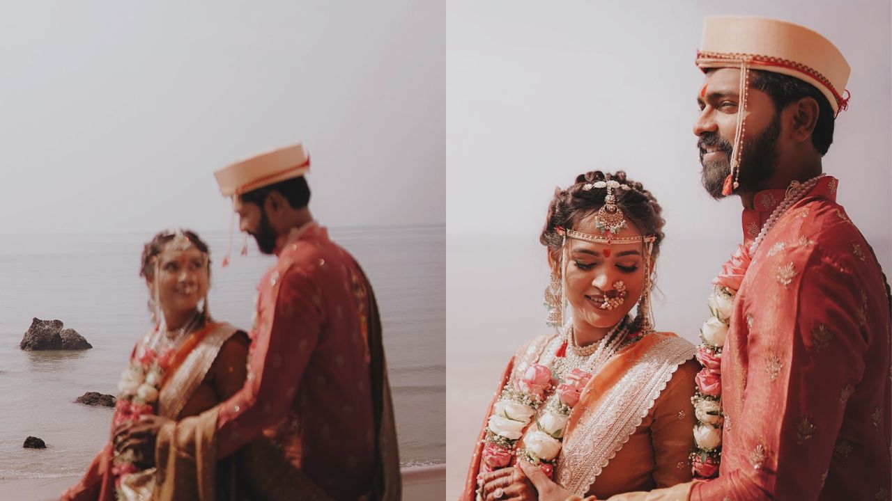 'सारं काही तिच्यासाठी' फेम अभिनेता अभिषेक गांवकरने त्याची गर्लफ्रेंड सोशल मीडिया स्टार सोनालीसोबत सात फेरे घेतले आहेत. लग्नबंधनात अडकल्यानंतर ह्या कपलच्या लग्नाचे फोटो सोशल मीडियावर तुफान व्हायरल होत आहेत.