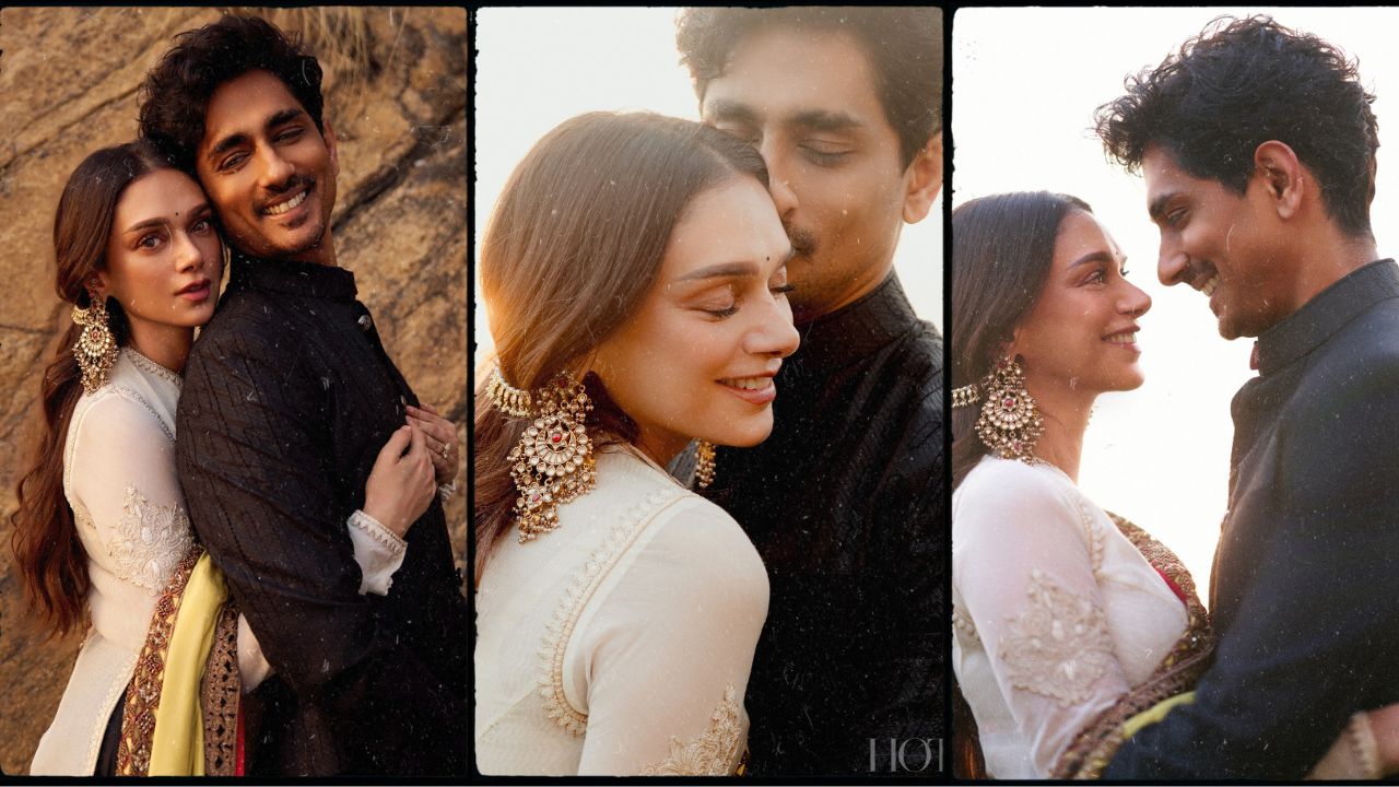Aditi Rao Hydari Siddharth Romantic Photoshoot