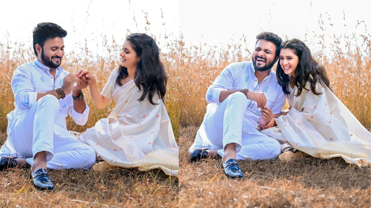 फोटोंना अभिनेत्याने पुढे कॅप्शन दिले की, “मंत्रिमंडळल्या बैठका होत राहतील ,मंत्री पद वाटत राहतील ,त्यांचं ठरतय तोपर्यंत आपलं ठरलेलं सगळ्यांना सांगून टाकतो… ही आहे माझी होणारी “होम मिनिस्टर” ” अभिनेत्याने शेअर केलेल्या फोटोंवर चाहत्यांकडून कौतुकाचा वर्षाव केला जात आहे.