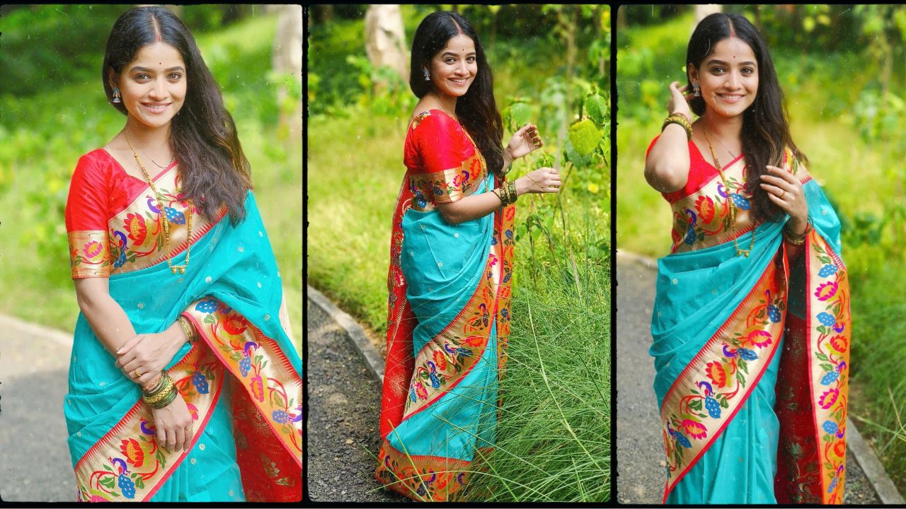 Sharayu Sonawane Saree