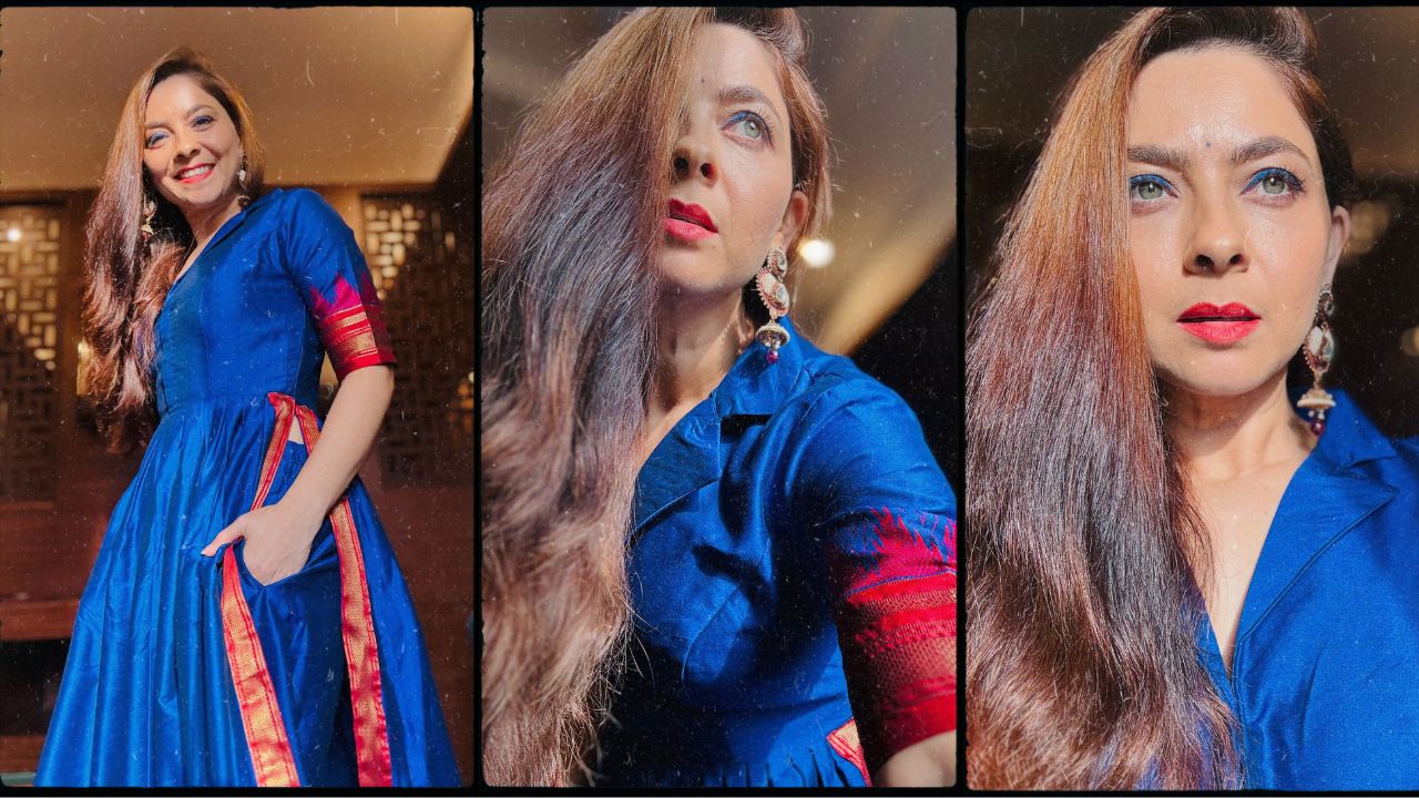 Sonalee Kulkarni Dress