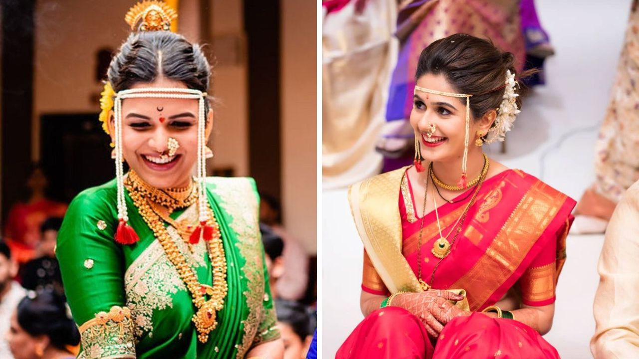 पूर्वीच्या काळापासून त्ये आत्तापर्यंत मोत्याच्या मुंडावळ्या बांधण्याची पद्धत होती. मोठ्या आकाराच्या मोतींचा वापर करून बनवलेल्या मुंडावळ्या खूप सुंदर दिसतात. 