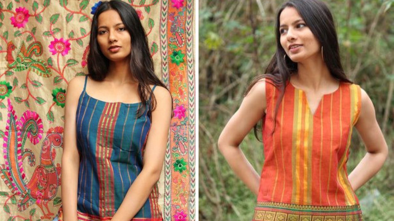 रोजच्या वापरात घालण्यासाठी जर तुम्हाला शॉर्ट कुर्ती किंवा टॉप हवे असतील तर तुम्ही या डिझाइन्स शिवून घेऊ शकता. यामुळे तुमचा लुक इतरांपेक्षा वेगळा दिसेल. 