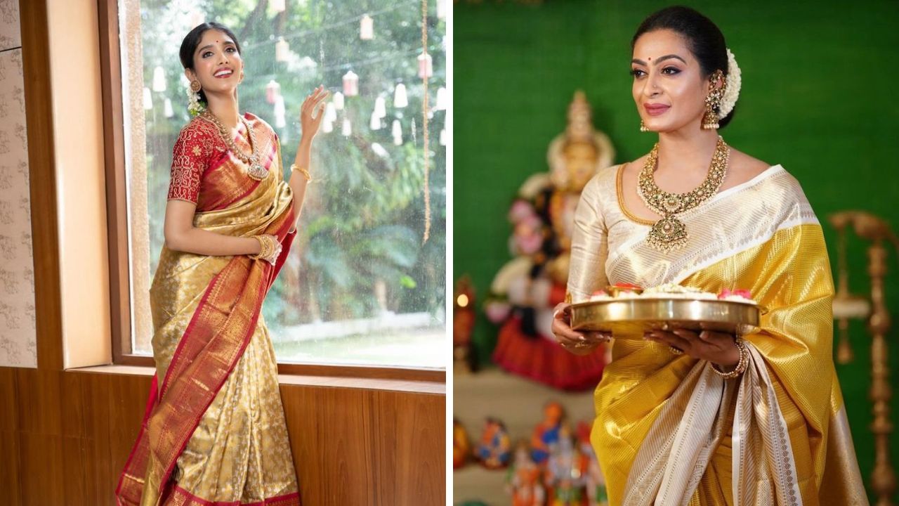 तामिळनाडूमध्ये प्रसिद्ध असलेली कांजीवरम सिल्क साडी नेसल्यानंतर अतिशय सुंदर दिसते. या साडीचा काठ आणि रंग उठावदार असतो.दक्षिण भारतासह इतर सर्वच ठिकाणी लग्नात कांजीवर, सिल्क साडी नेसली जाते. 