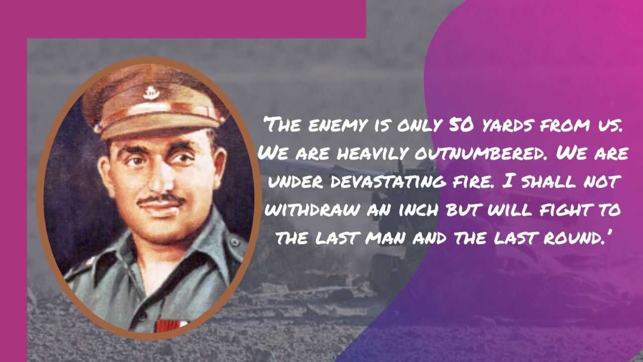 'That' soldier's letter became a precedent Read the success story of Major Somnath, the first Param Vir Chakra recipient